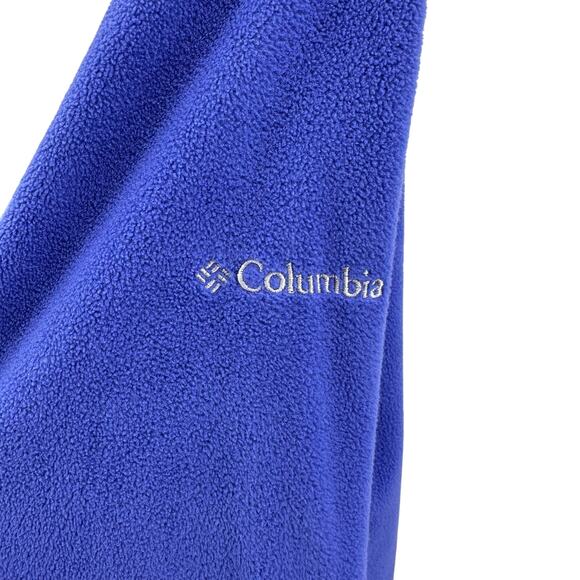 Columbia Sportswear Half Zip Fleece Glacial™ IV Jacket Women's XL Clematis Blue - Picture 8 of 13